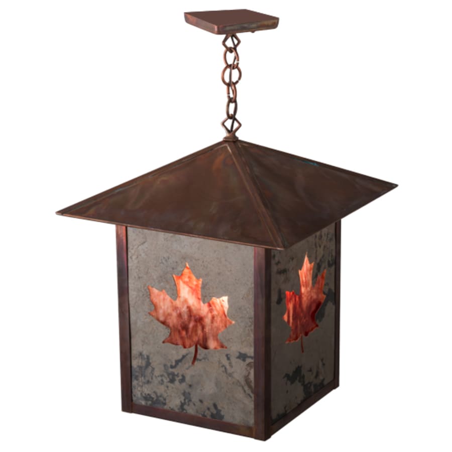 Meyda Tiffany Maple Leaf 2 Light 23" Wide Pendant