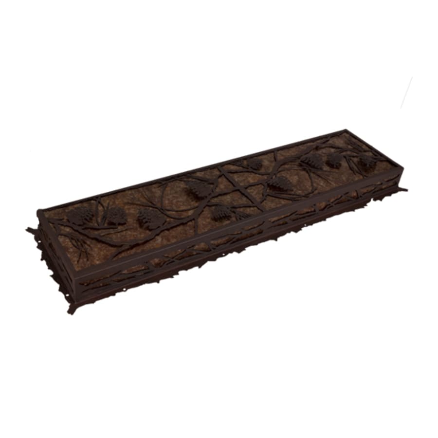 Meyda Tiffany Whispering Pines 50" Wide LED Flush Mount Ceiling Fixture