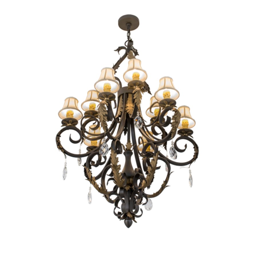 Meyda Tiffany Ingrid 9 Light 36" Wide Crystal Chandelier