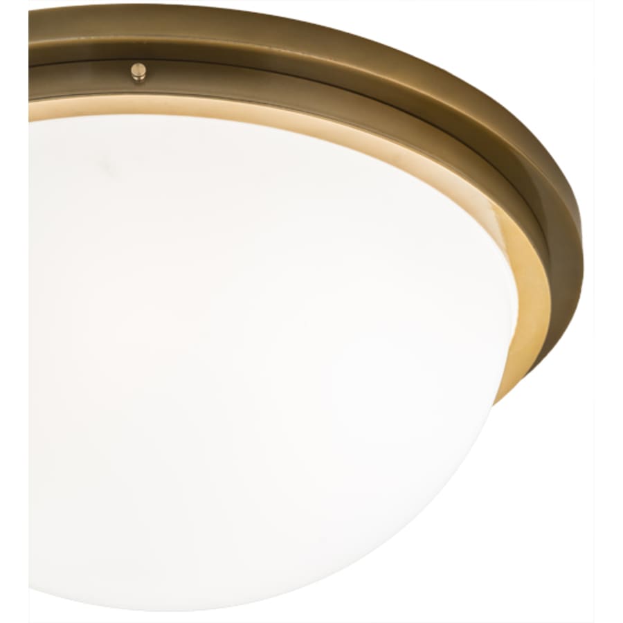 Meyda Tiffany Commerce 4 Light 25" Wide Flush Mount Bowl Ceiling Fixture