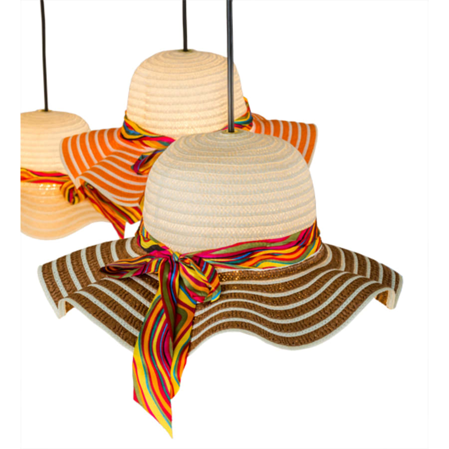 Meyda Tiffany Castiliolite Cappelli 12 Light Adjustable Width Abstract Multi Light Pendant