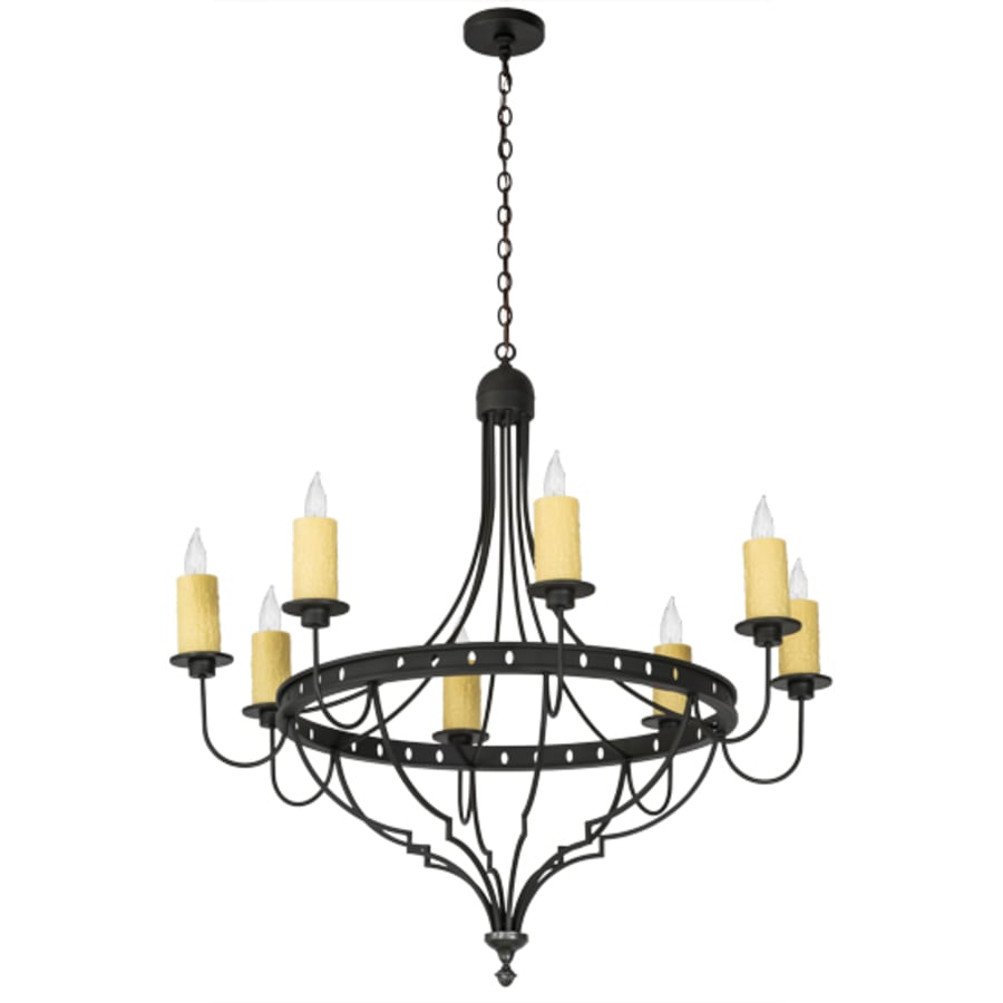 Meyda Tiffany Bottini 8 Light 48" Wide Taper Candle Style Chandelier