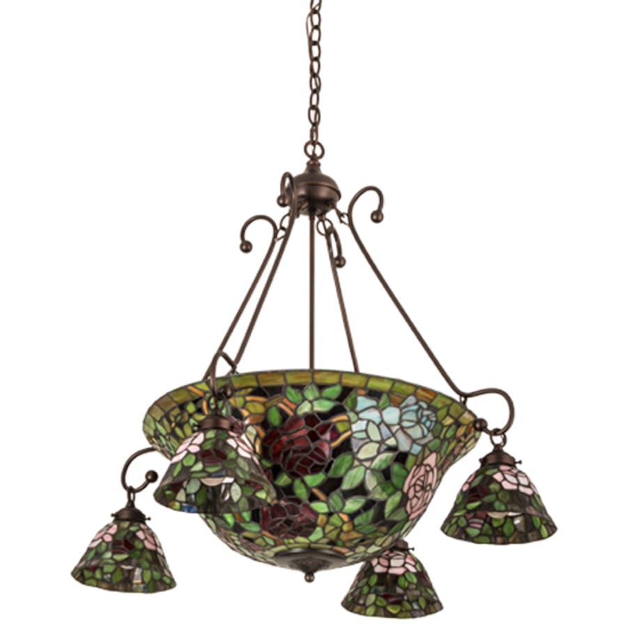 Meyda Tiffany Tiffany Rosebush 5 Light 36" Wide Chandelier