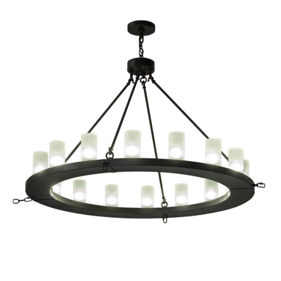Meyda Tiffany Loxley 16 Light 48" Wide Ring Chandelier