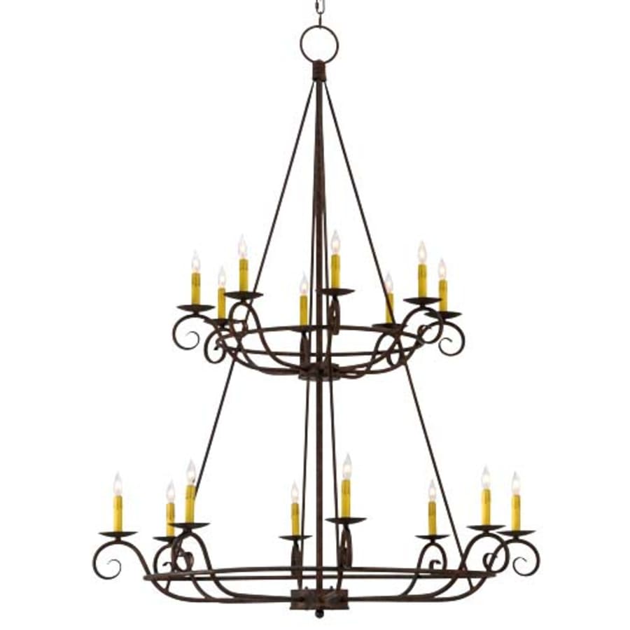Meyda Tiffany Estrella 16 Light 45" Wide Taper Candle Style Chandelier