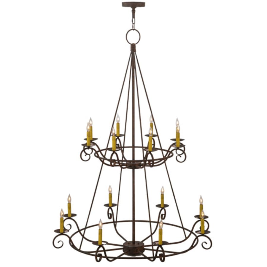 Meyda Tiffany Estrella 16 Light 45" Wide Taper Candle Style Chandelier