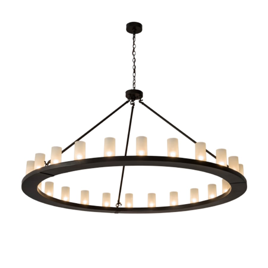 Meyda Tiffany Loxley 24 Light 72" Wide Ring Chandelier