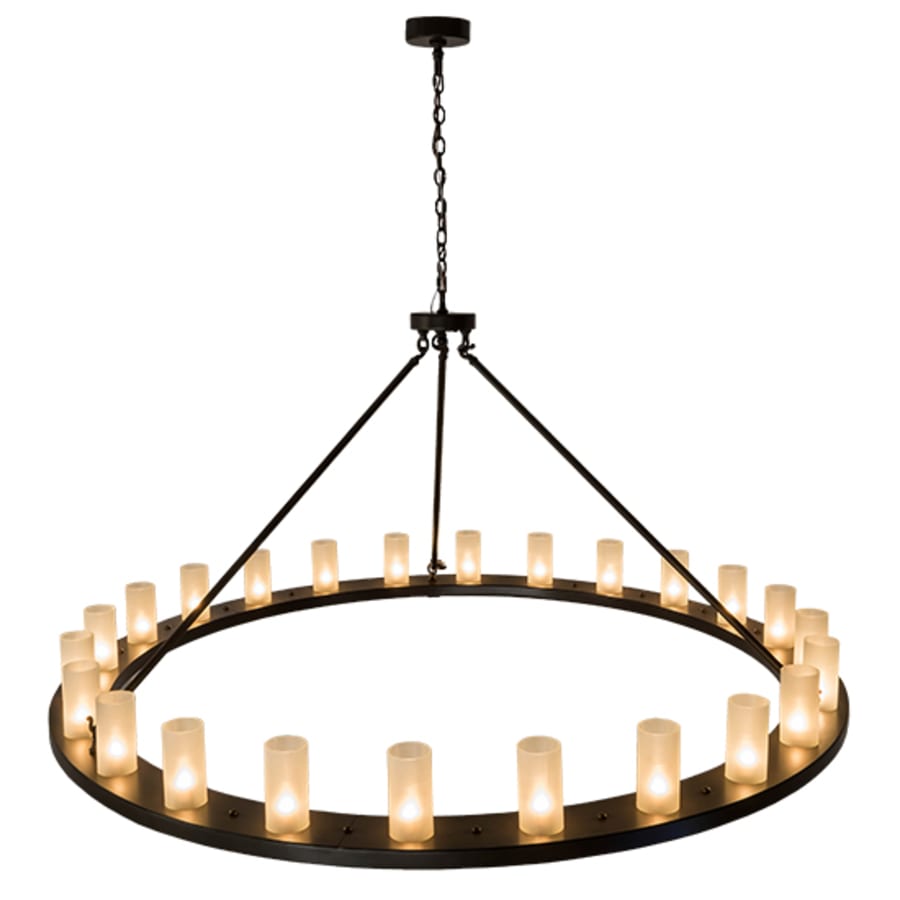 Meyda Tiffany Loxley 24 Light 72" Wide Ring Chandelier