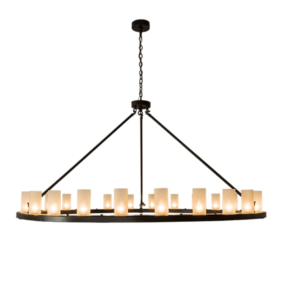 Meyda Tiffany Loxley 24 Light 72" Wide Ring Chandelier