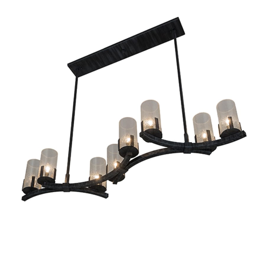 Meyda Tiffany Long Cero 8 Light 53" Wide Linear Chandelier