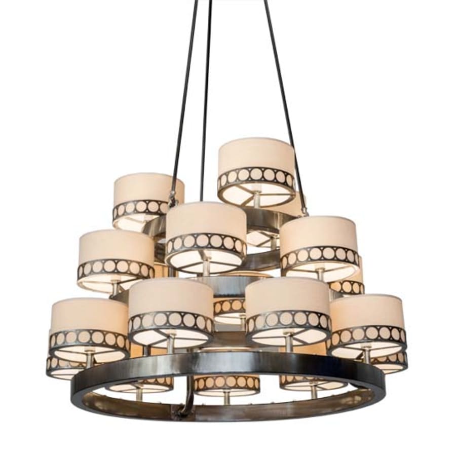 Meyda Tiffany Cilindro 18 Light 50" Wide Ring Chandelier