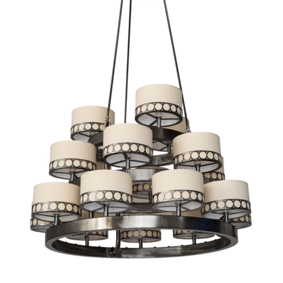 Meyda Tiffany Cilindro 18 Light 50" Wide Ring Chandelier