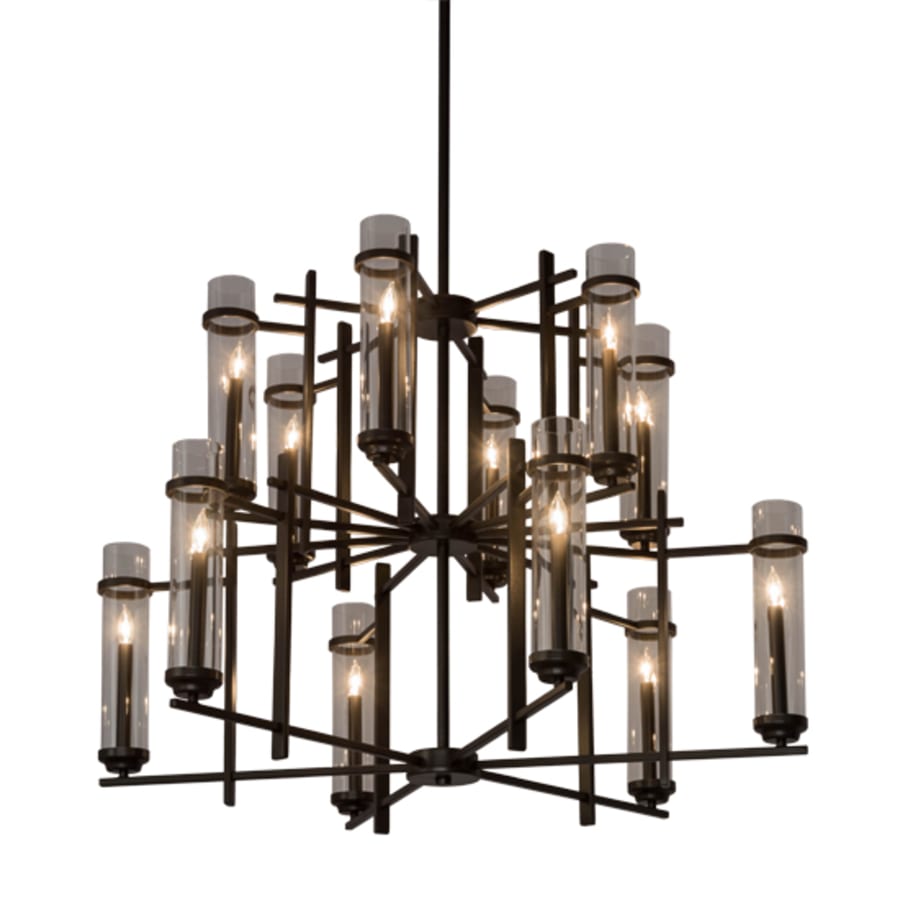 Meyda Tiffany Landon 12 Light 44" Wide Chandelier