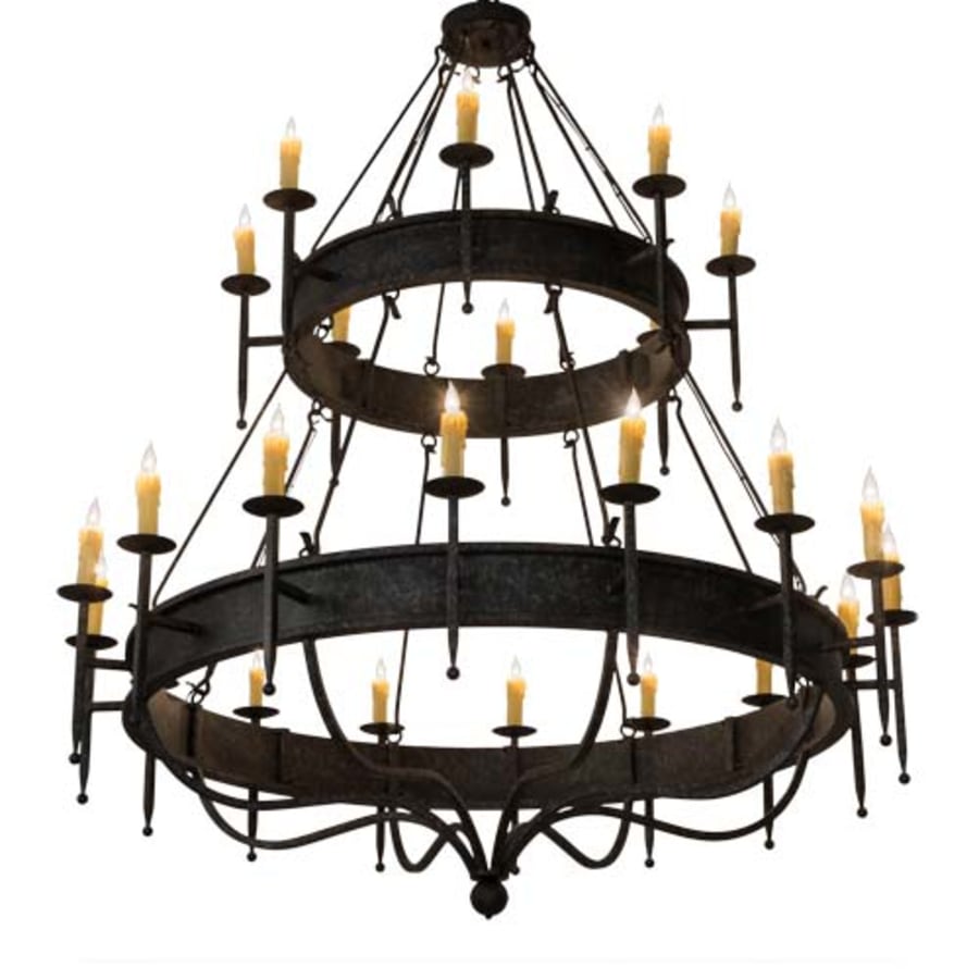 Meyda Tiffany Marta 24 Light 72" Wide Taper Candle Style Chandelier