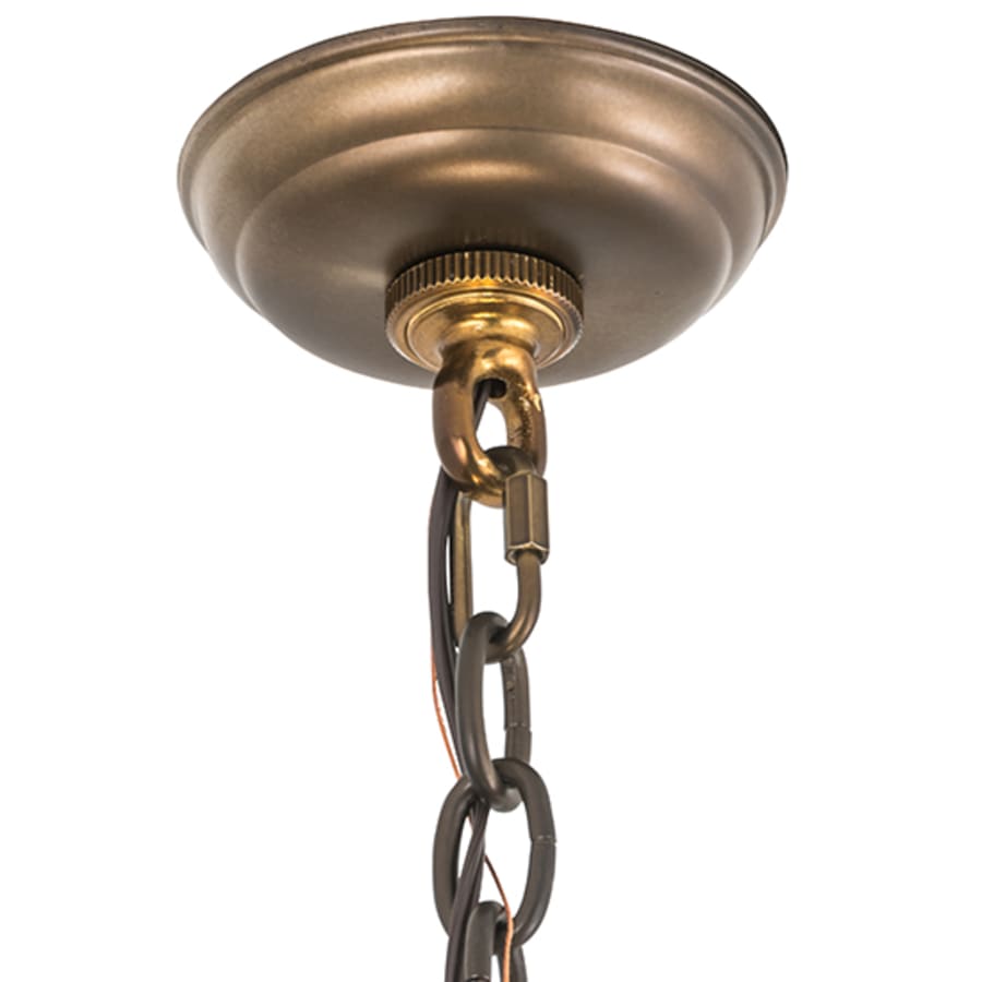 Meyda Tiffany Pinecone 4 Light 24" Wide Pendant