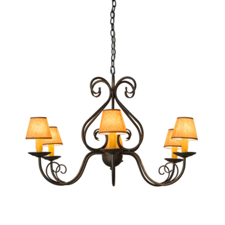 Meyda Tiffany Jenna 6 Light 36" Wide Chandelier