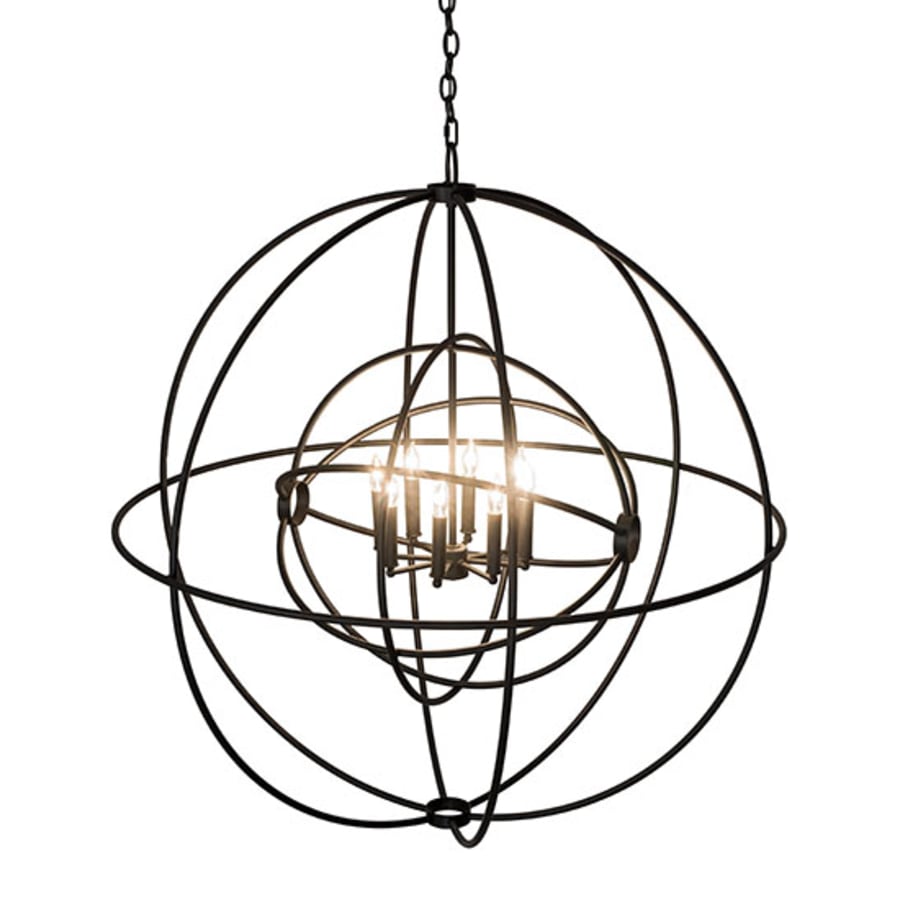 Meyda Tiffany Atom Enerjisi 8 Light 43" Wide Taper Candle Style Chandelier