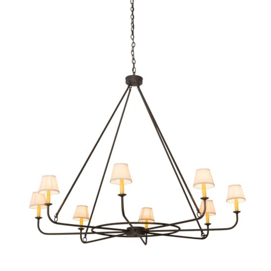 Meyda Tiffany Brach 8 Light 60" Wide Chandelier