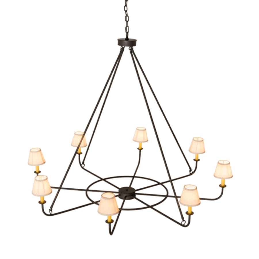 Meyda Tiffany Brach 8 Light 60" Wide Chandelier