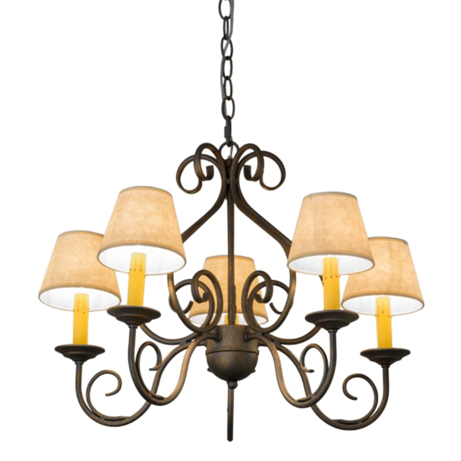 Meyda Tiffany Jenna 5 Light 22" Wide Chandelier