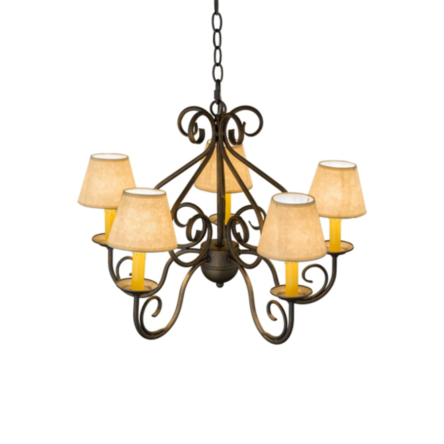 Meyda Tiffany Jenna 5 Light 22" Wide Chandelier