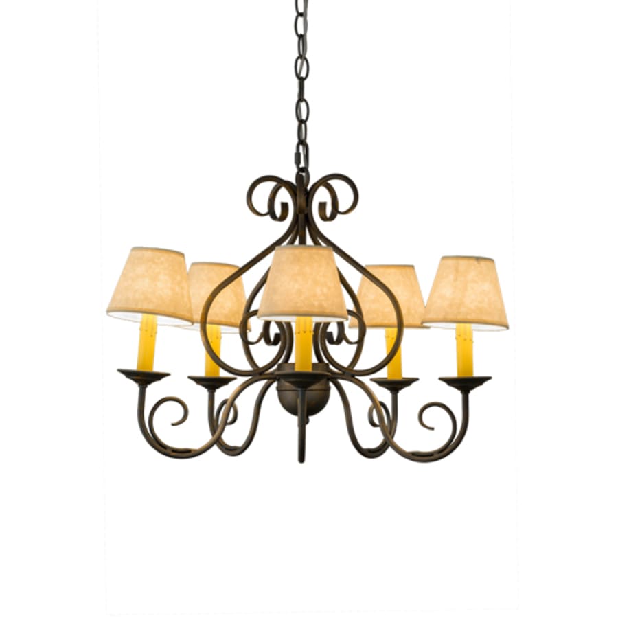 Meyda Tiffany Jenna 5 Light 22" Wide Chandelier