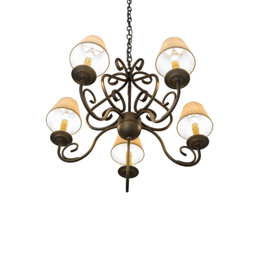 Meyda Tiffany Jenna 5 Light 22" Wide Chandelier