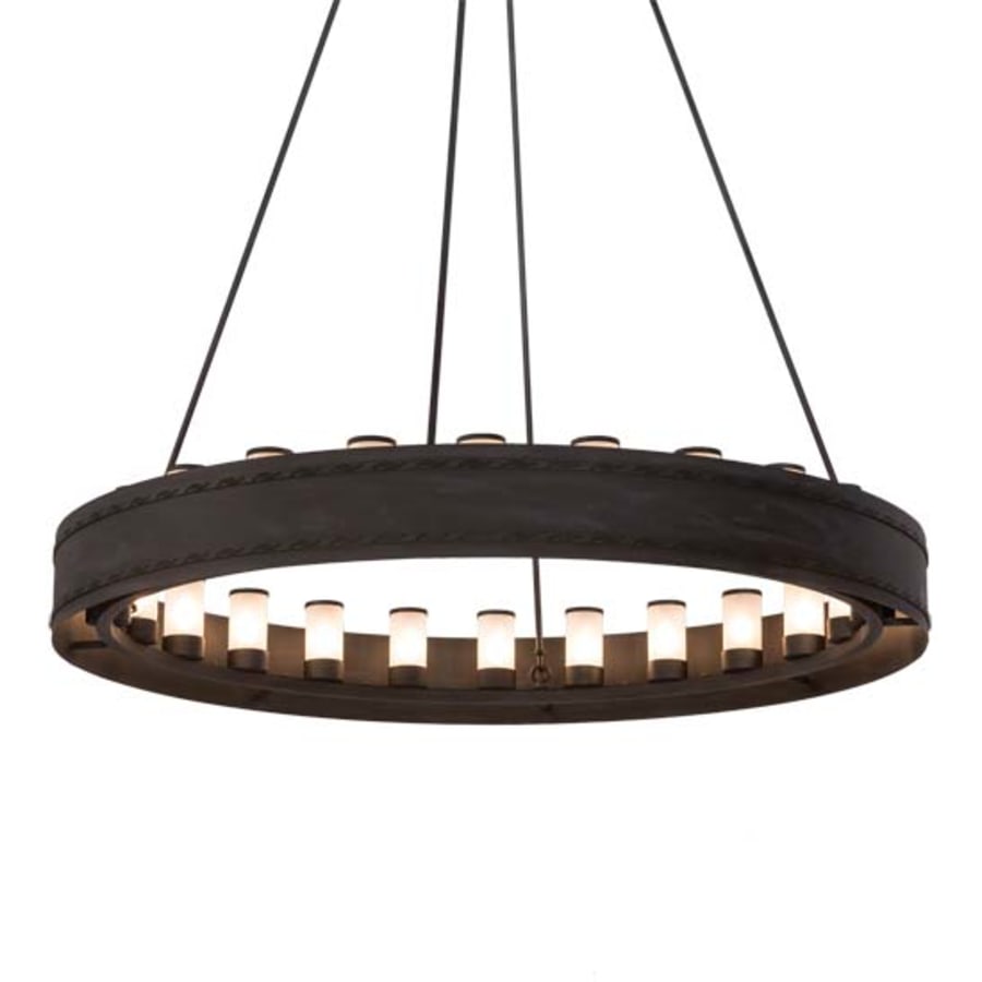 Meyda Tiffany Loxley 24 Light 60" Wide Ring Chandelier