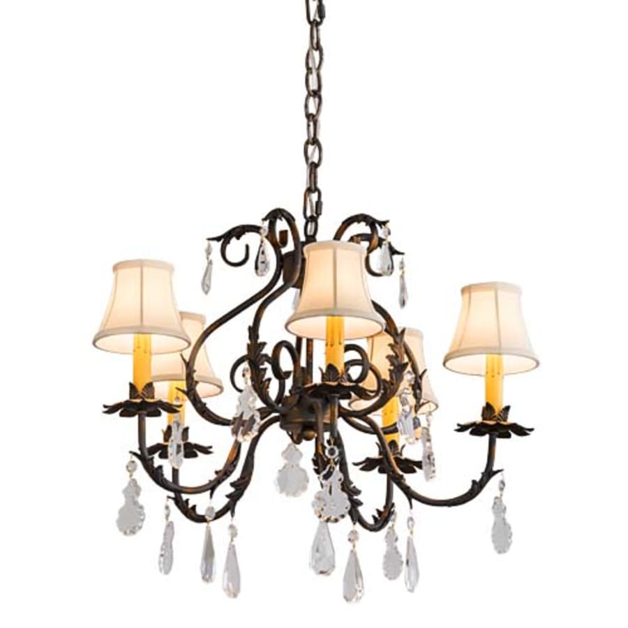 Meyda Tiffany Chantilly 5 Light 25" Wide Crystal Chandelier