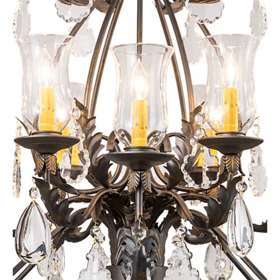 Meyda Tiffany French Elegance 12 Light 36" Wide Crystal Chandelier