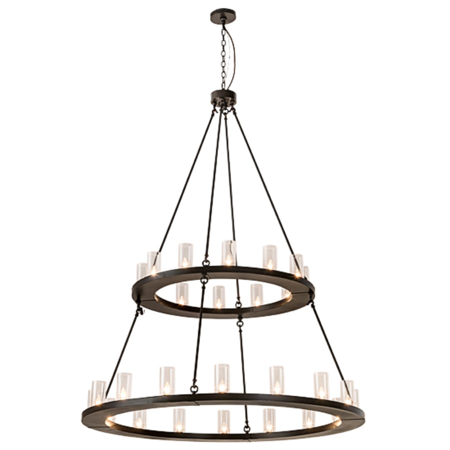 Meyda Tiffany Loxley 28 Light 60" Wide Ring Chandelier