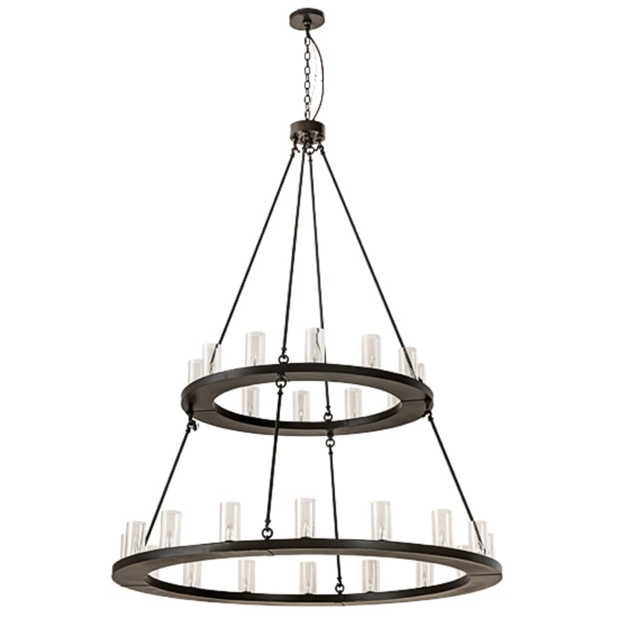 Meyda Tiffany Loxley 28 Light 60" Wide Ring Chandelier