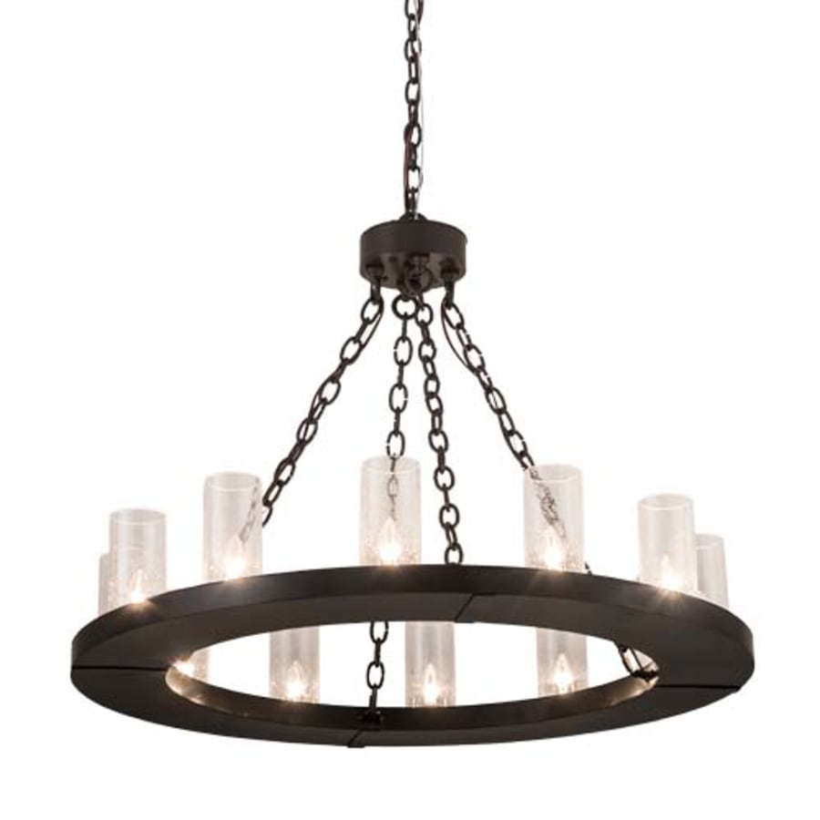 Meyda Tiffany Loxley 12 Light 36" Wide Ring Chandelier