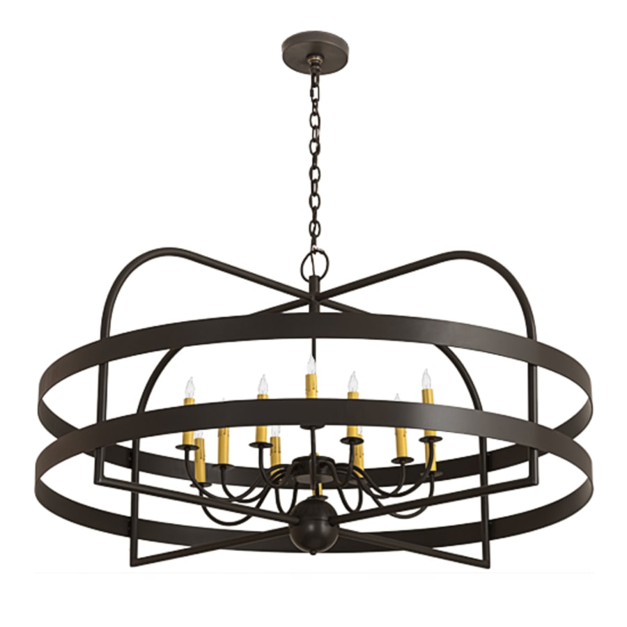 Meyda Tiffany Aldari 12 Light 48" Wide Taper Candle Style Chandelier