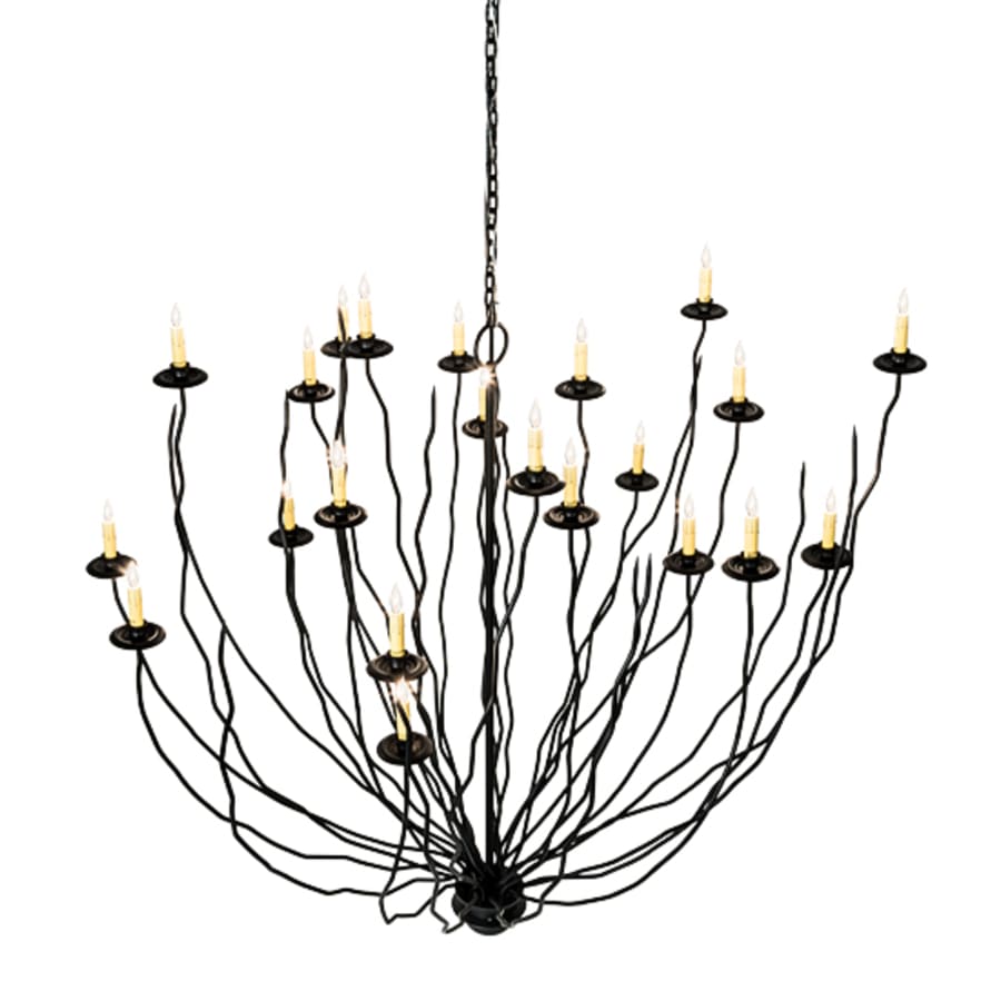 Meyda Tiffany Sycamore 22 Light 54" Wide Taper Candle Style Chandelier