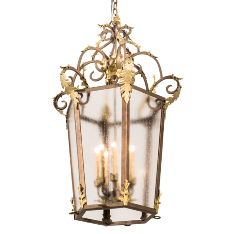 Meyda Tiffany 8 Light 25" Wide Taper Candle Pendant