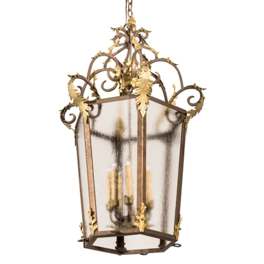 Meyda Tiffany 8 Light 25" Wide Taper Candle Pendant