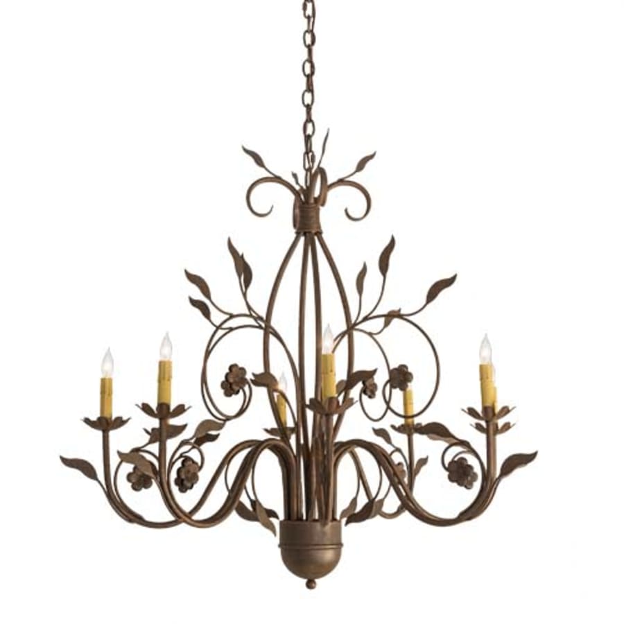 Meyda Tiffany Bordeaux 8 Light 36" Wide Taper Candle Style Chandelier