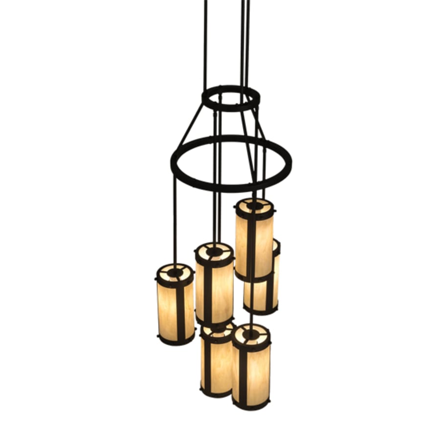 Meyda Tiffany Cartier 6 Light 24" Wide Ring Chandelier