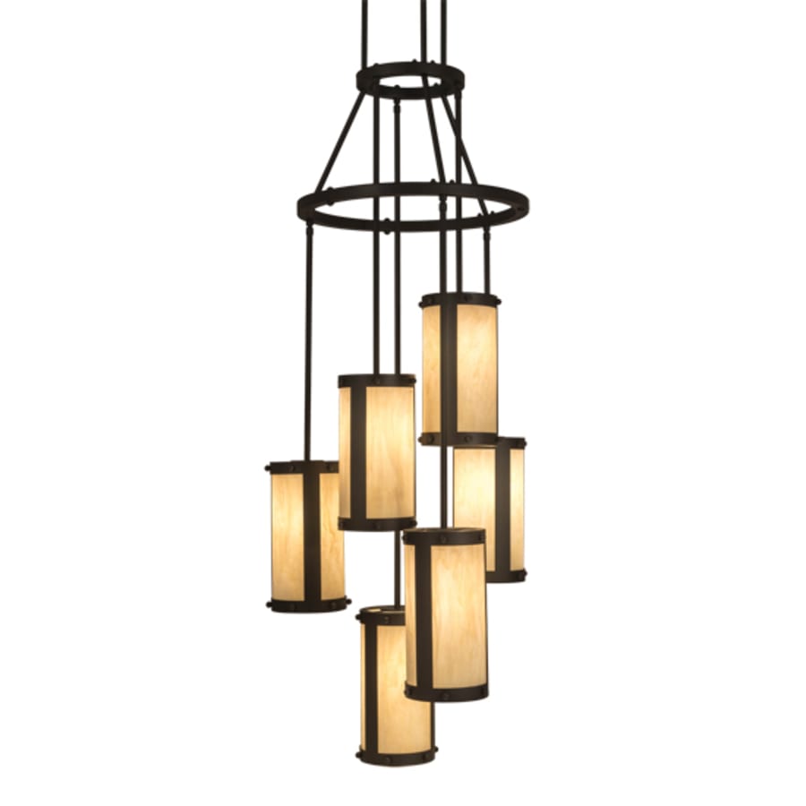 Meyda Tiffany Cartier 6 Light 24" Wide Ring Chandelier