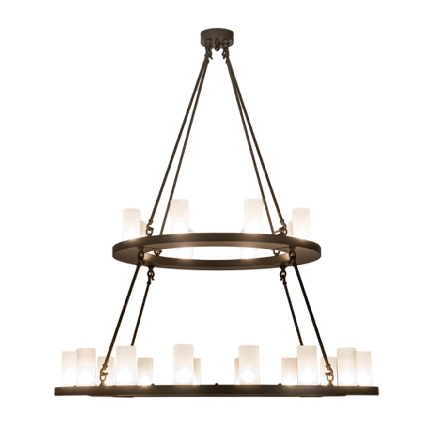 Meyda Tiffany Loxley 24 Light 54" Wide Ring Chandelier