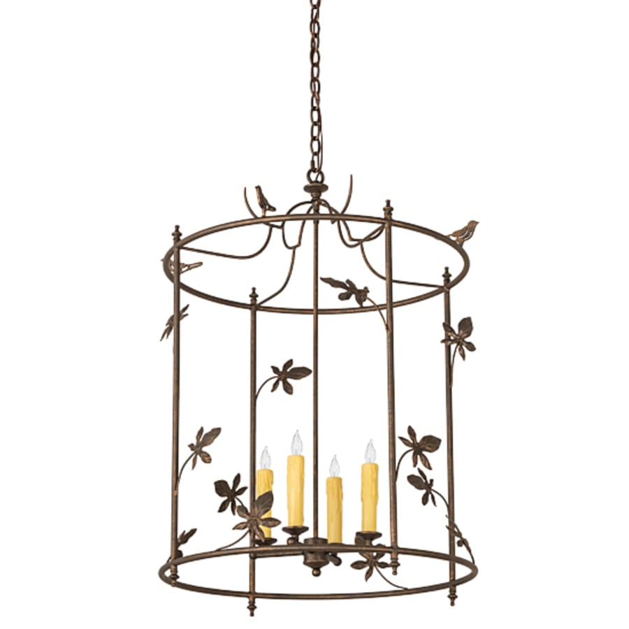 Meyda Tiffany 4 Light 25" Wide Taper Candle Pendant