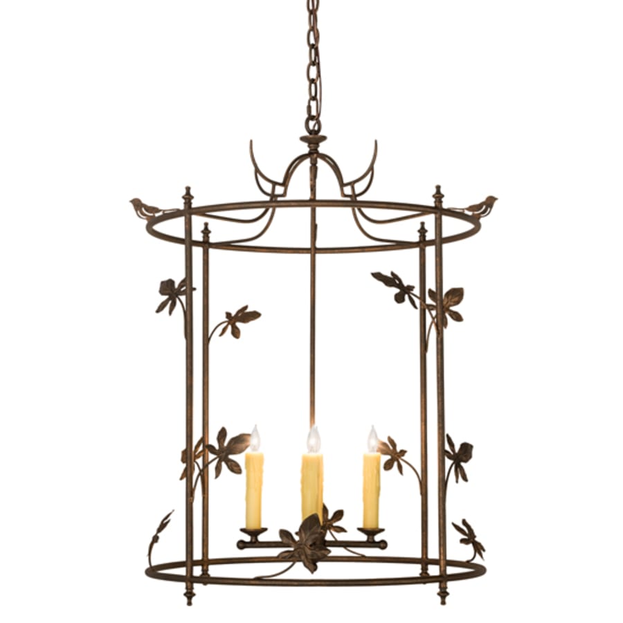 Meyda Tiffany 4 Light 25" Wide Taper Candle Pendant