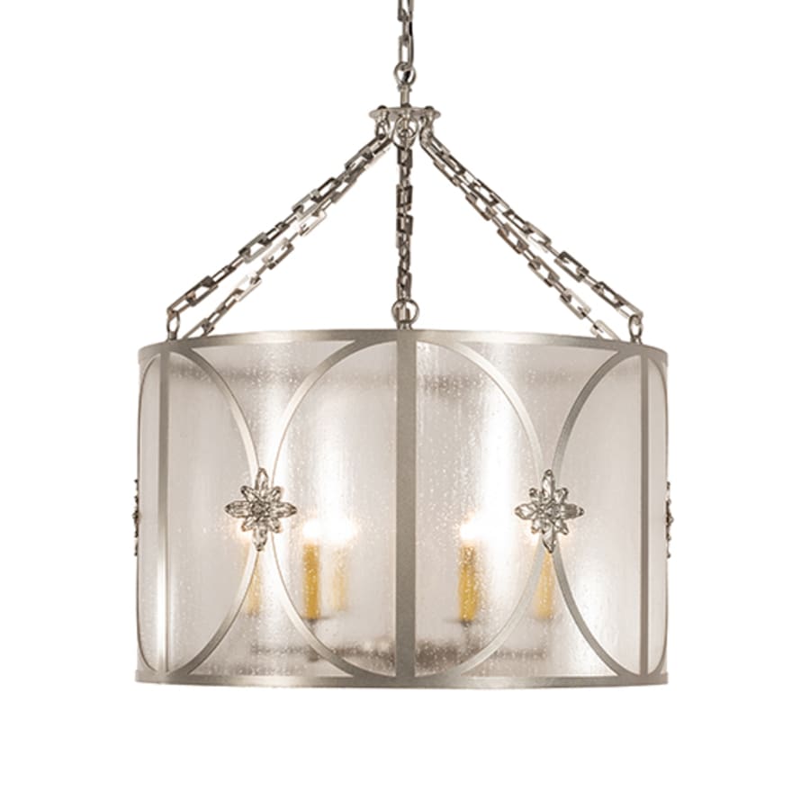Meyda Tiffany 6 Light 30" Wide Taper Candle Pendant