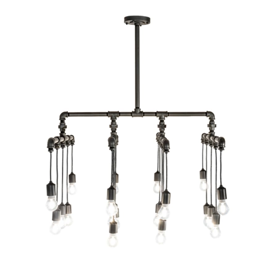 Meyda Tiffany 20 Light 51" Wide Abstract Linear Pendant