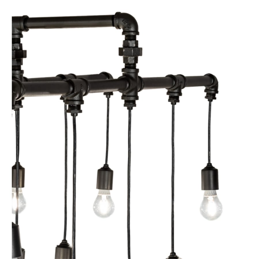 Meyda Tiffany 20 Light 51" Wide Abstract Linear Pendant