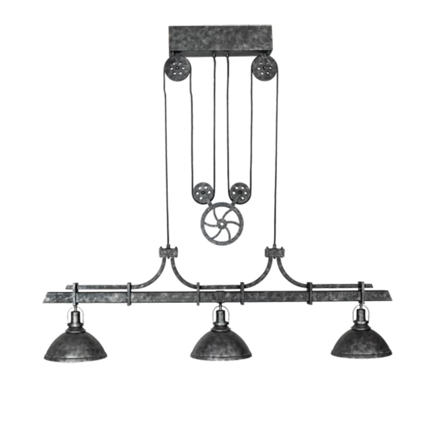 Meyda Tiffany 3 Light 67" Wide Linear Pendant