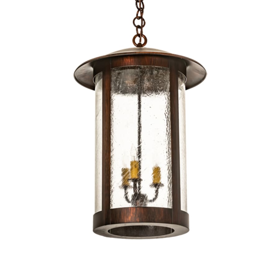 Meyda Tiffany 3 Light 14" Wide Taper Candle Pendant