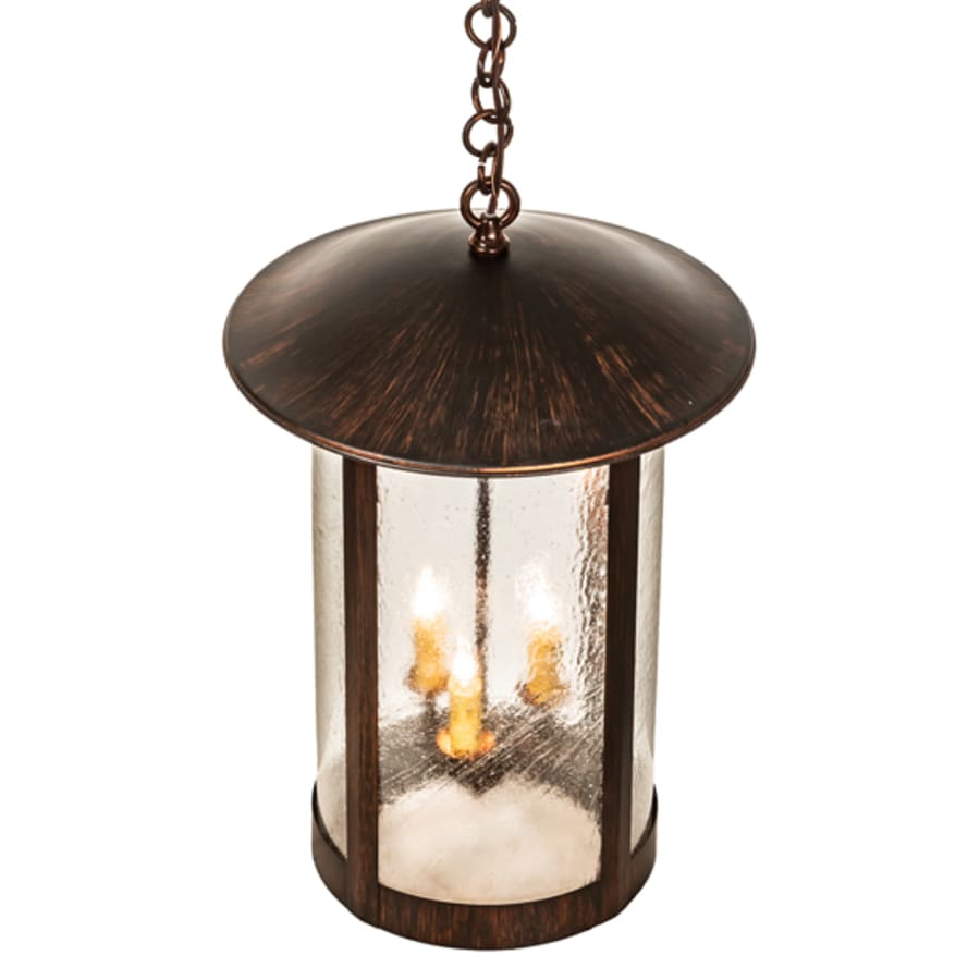 Meyda Tiffany 3 Light 14" Wide Taper Candle Pendant