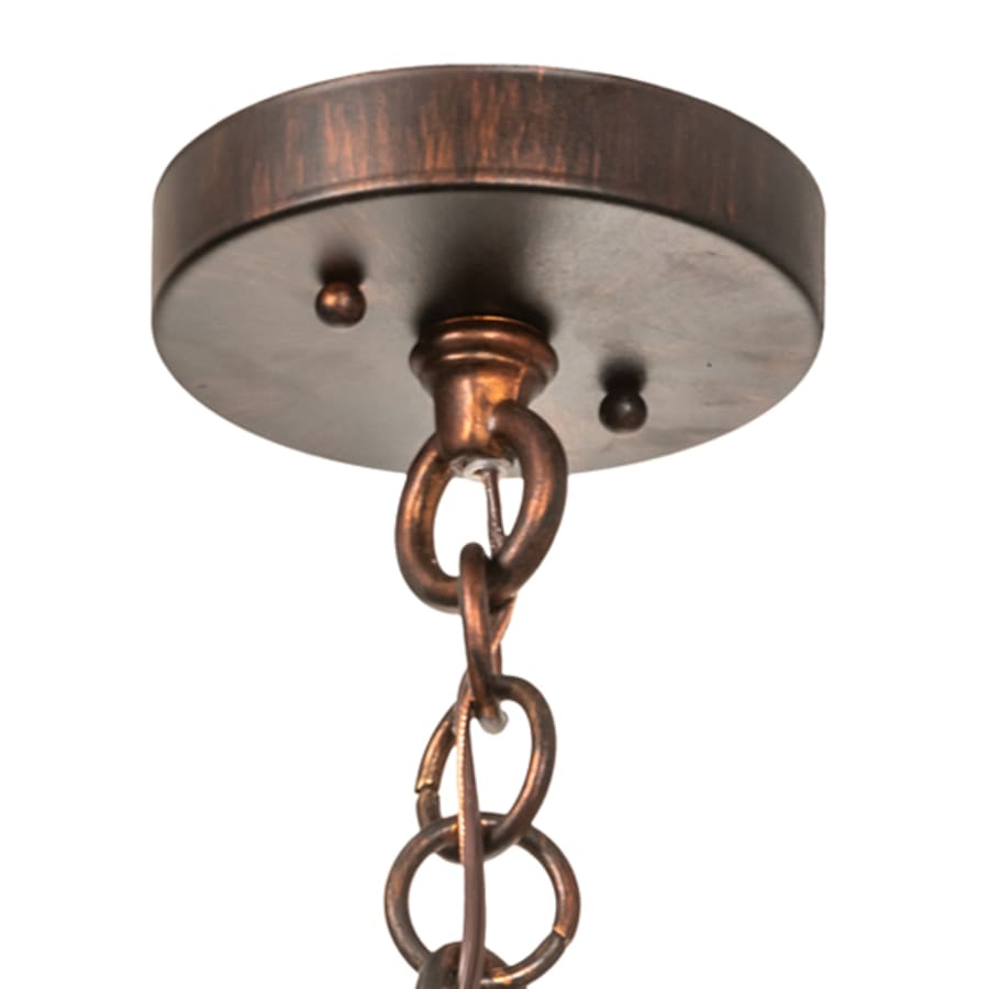 Meyda Tiffany 3 Light 14" Wide Taper Candle Pendant